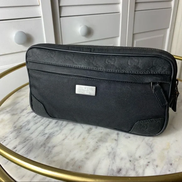 ✨Vintage Gucci GG Supreme Belt Bag Fanny Pack Bumbag Beige Coated Canvas Italy✨ - Picture 2 of 16